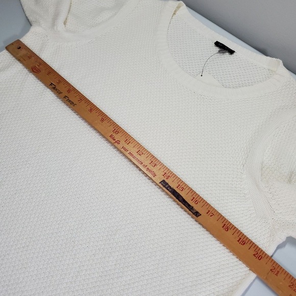 Talbots Women Faux Blouse Sweater Size 1X Petite Preppy Office Knit Classic - Picture 9 of 12